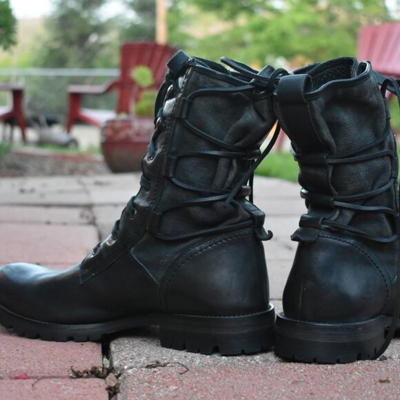John Varvatos Handmade Leather Boots main image 8